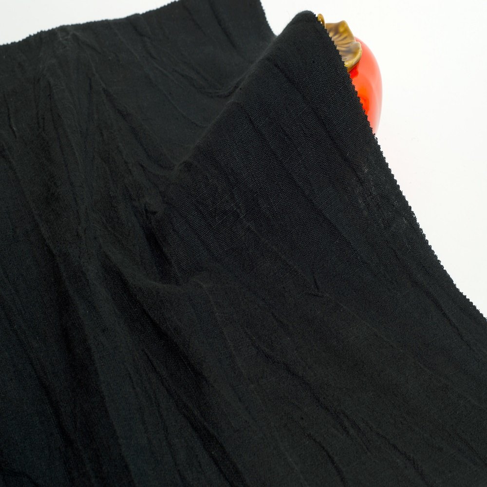 #1619 Sample order fashion 20%Ramie 80%Cotton Crepe 260gsm heavyweight Ramie Cotton Fabric For Clothing
