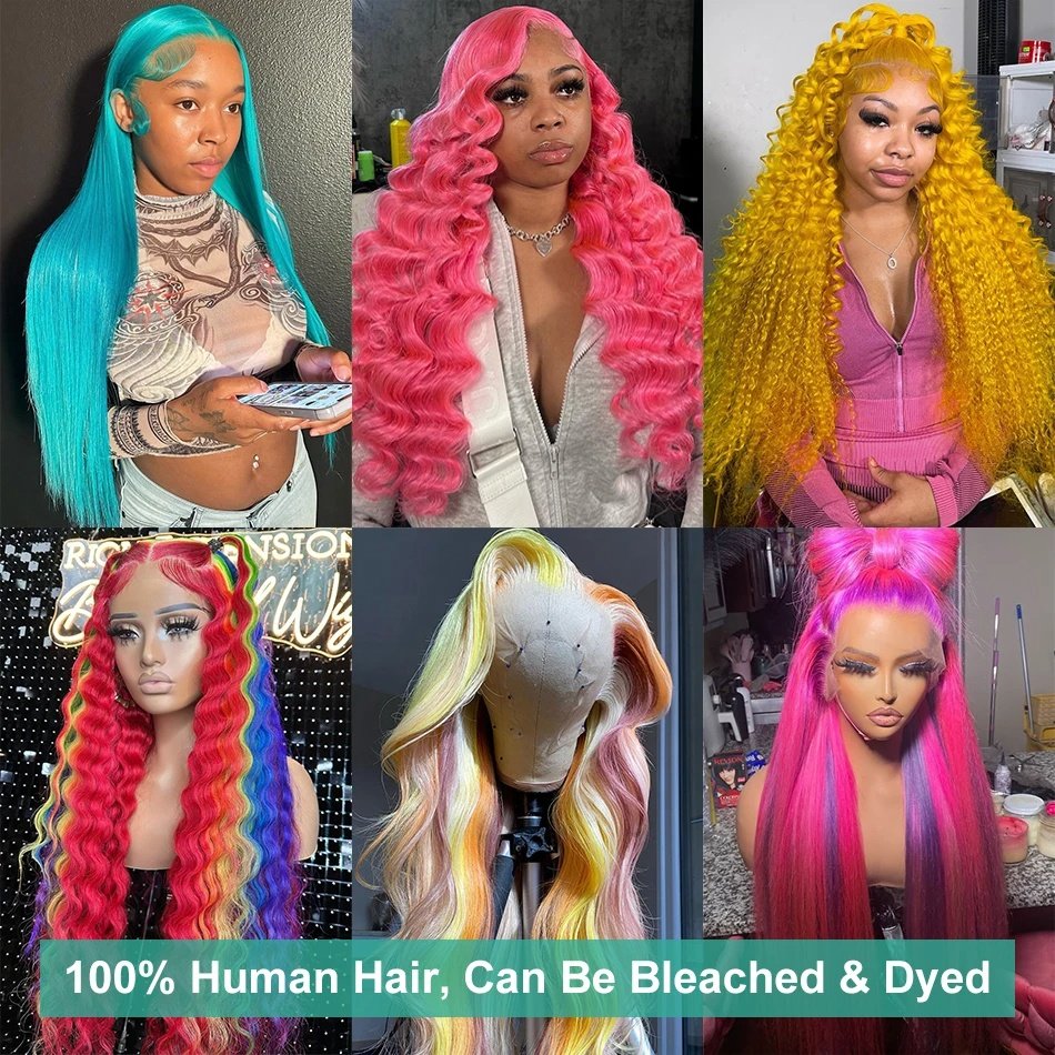 12A Raw Hair Blonde Peruvian Wig Lace Front 13X4 13X6 HD Transparent Full Lace Frontal 613 Human Hair Wig
