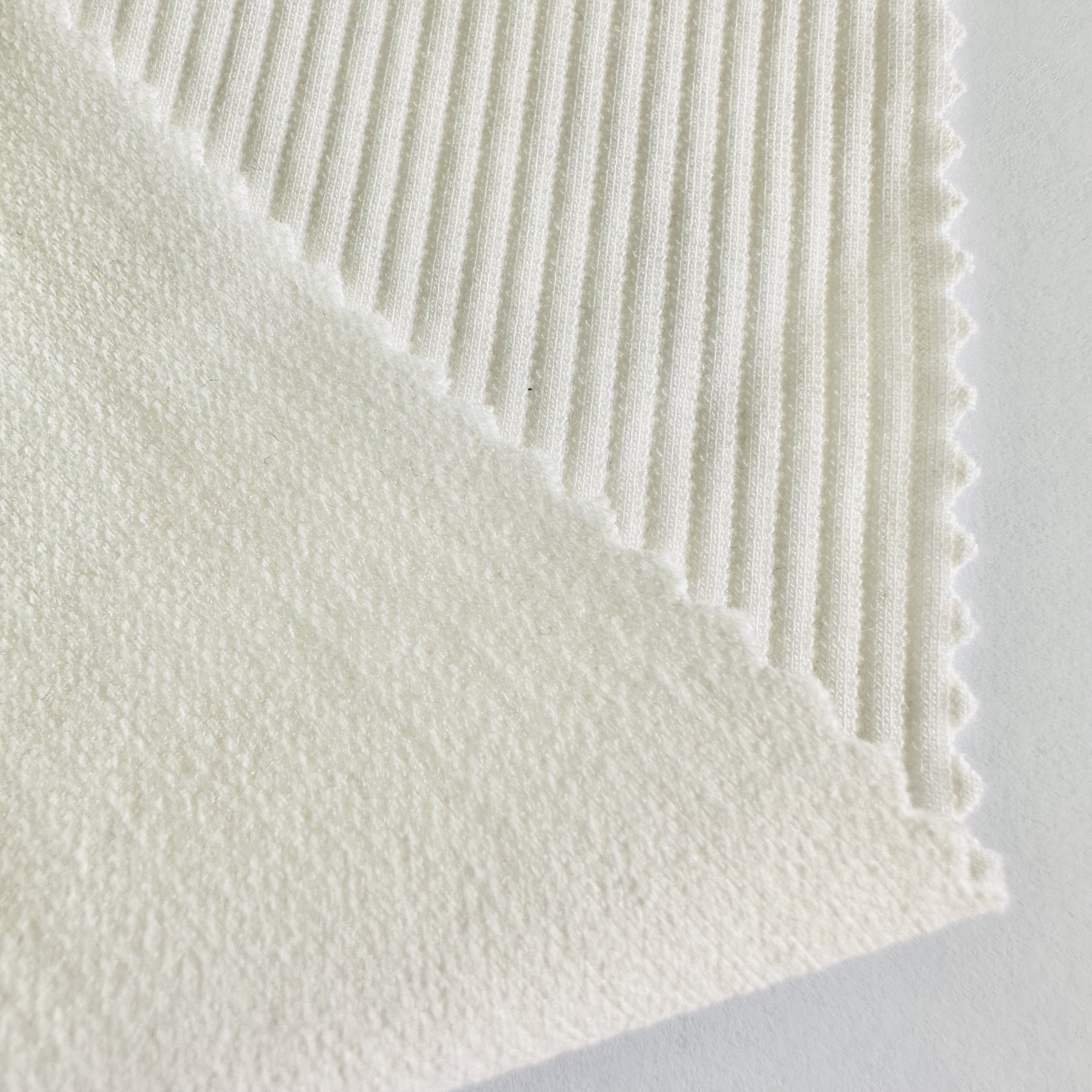 New design Tencel lyocell polyester spandex stretch French rib fabric drop needle fabric for blouse and underwear