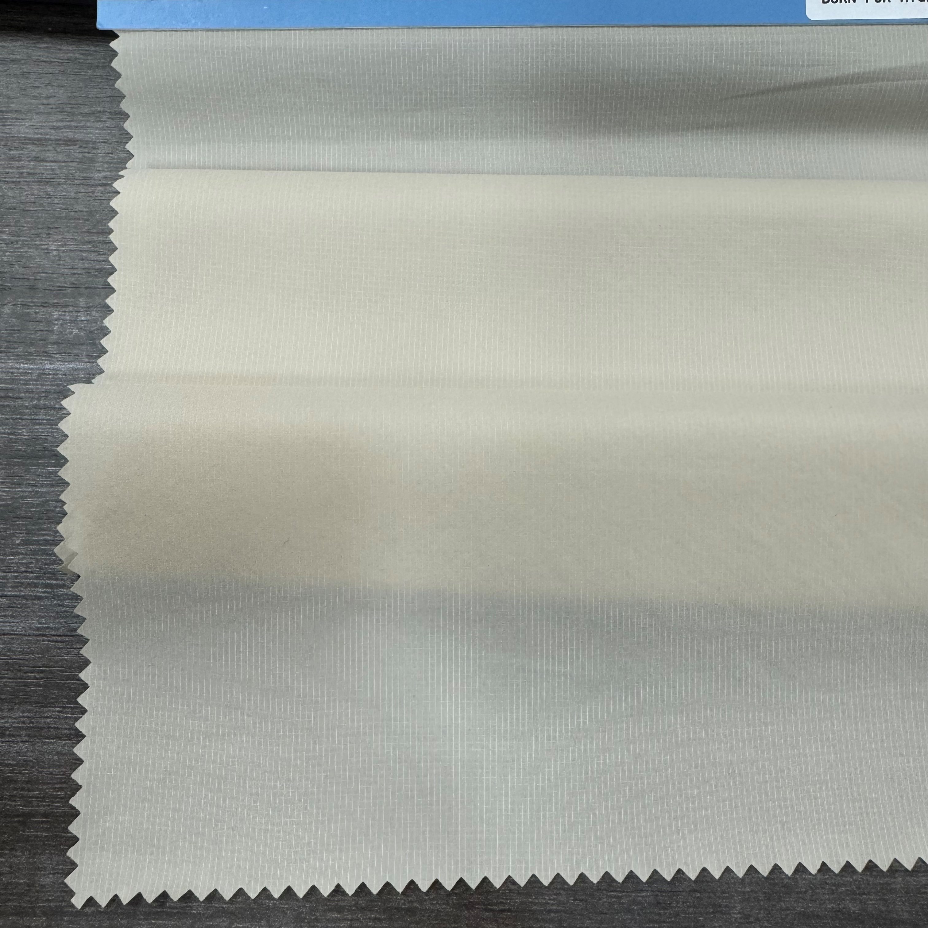 20D*20D NYLON TAFFETA WEFT STRETCH 0.12 PLAID TASLON FABRIC FOR WINTER JACKET RECYCLED/ECO- FABRIC FOR DOWNJACKET