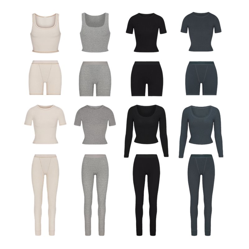 Custom Tight Shapewear Ribbed Dress Sexy Sleeveless Women Bodycon Knitted Tank Skinny Casual Snatched Long Slip Slim Dress