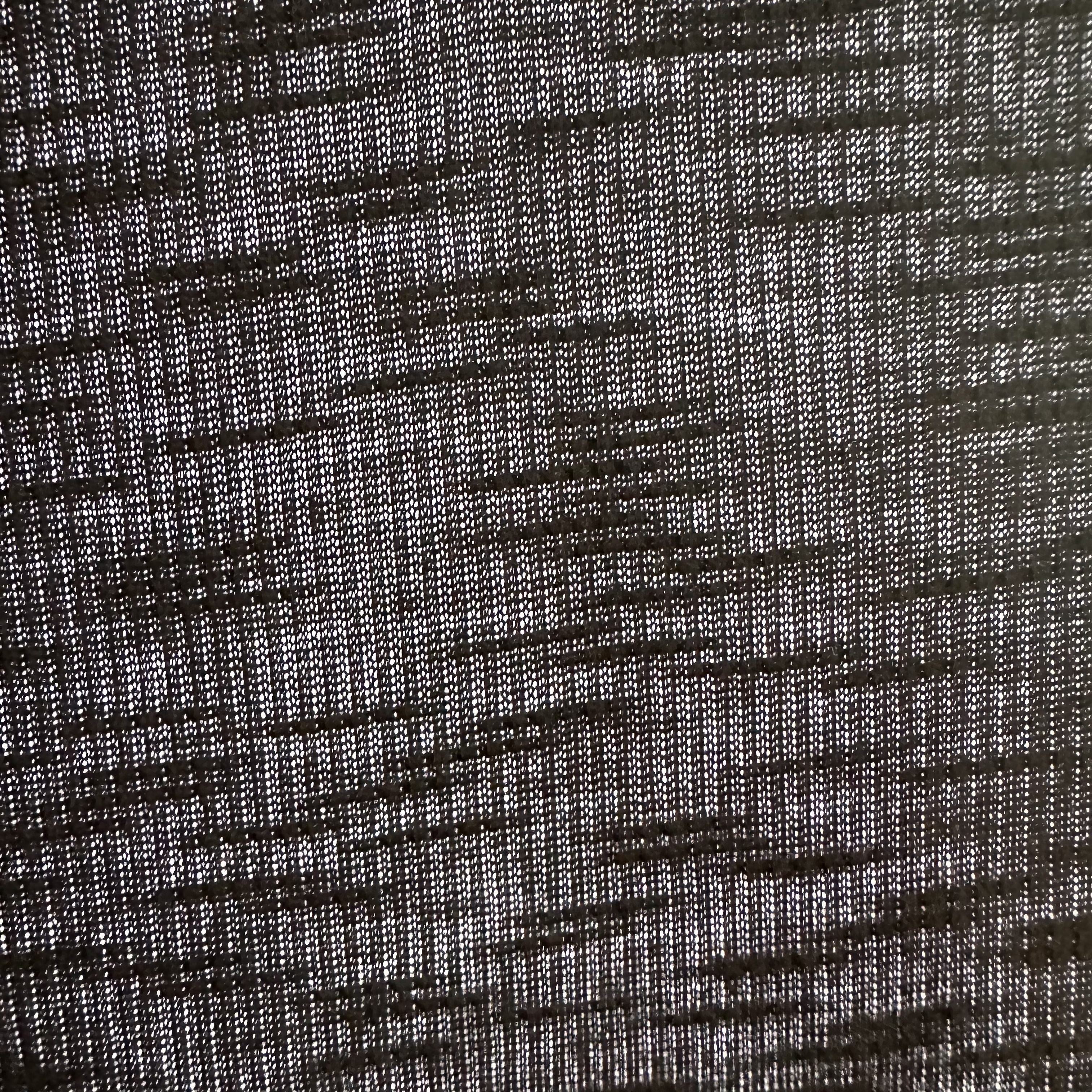 Best sell 70% polyester 30% rayon TR slub thick needle striped rib knitted fabric Korean Cardigan sweater fabric