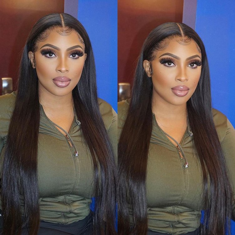 Frontal Glueless Full Hd Lace Wig,Virgin Raw Indian Human Hair Lace Front Wig,Unprocessed 100% Full Lace Human Hair Wig