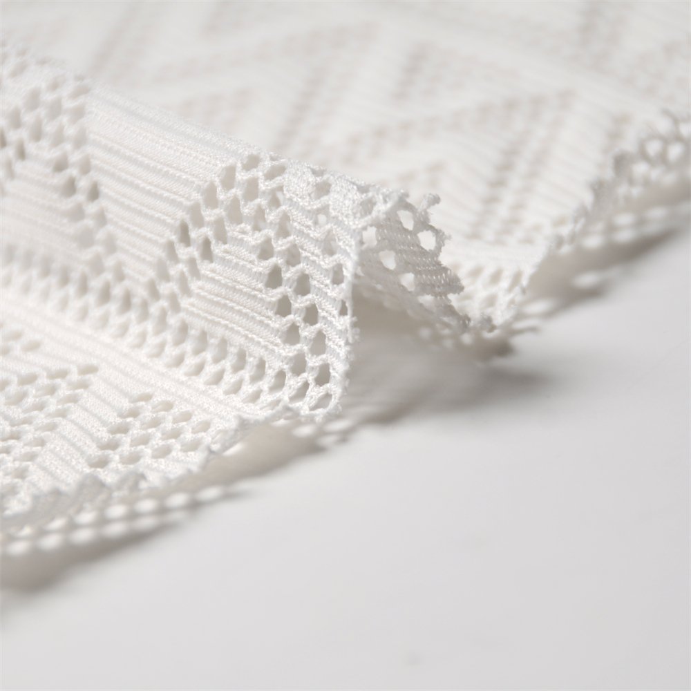 OEM Wholesale Price White Embroidery French Laces Fabric For Woman Wedding Evening Dress