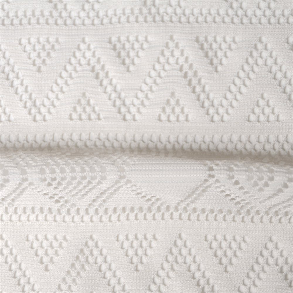 OEM Wholesale Price White Embroidery French Laces Fabric For Woman Wedding Evening Dress