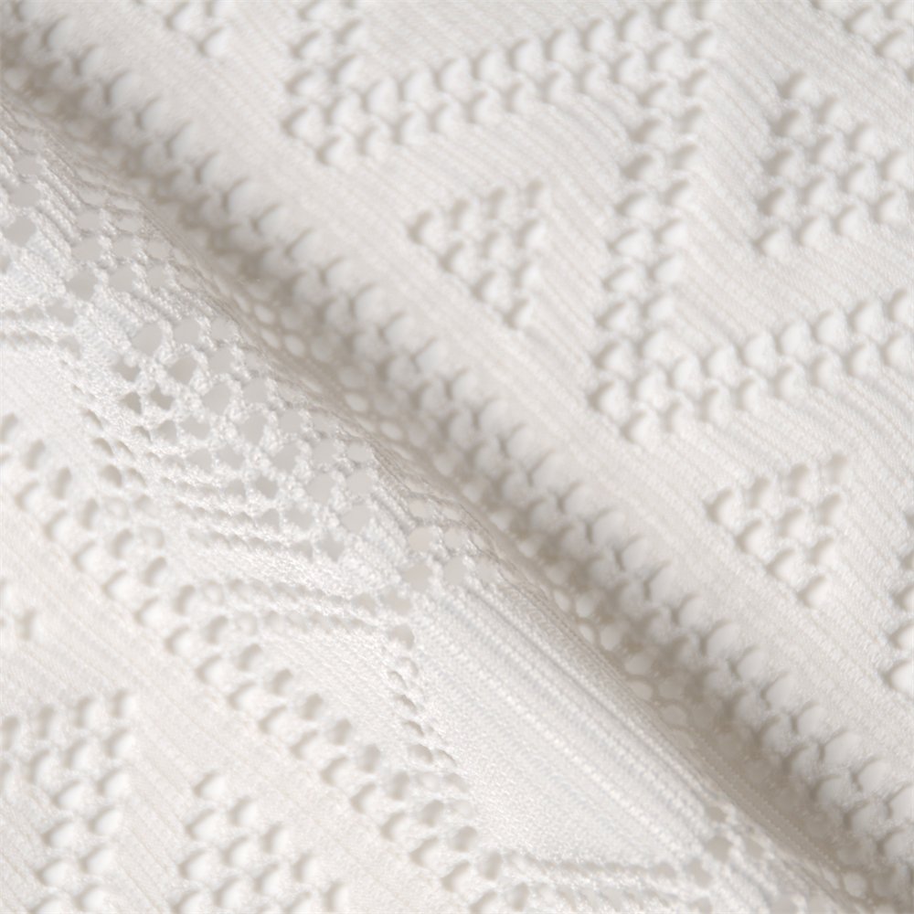 OEM Wholesale Price White Embroidery French Laces Fabric For Woman Wedding Evening Dress