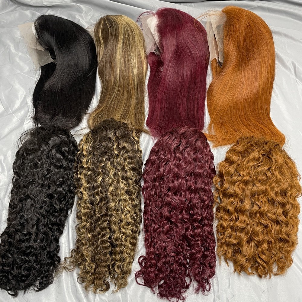 Cheap Deep Curly Wave Short Bob Wig Human Hair Hd Full Lace Front Wig Vendor Raw Indian Virgin Lace Frontal Wig For Black Women