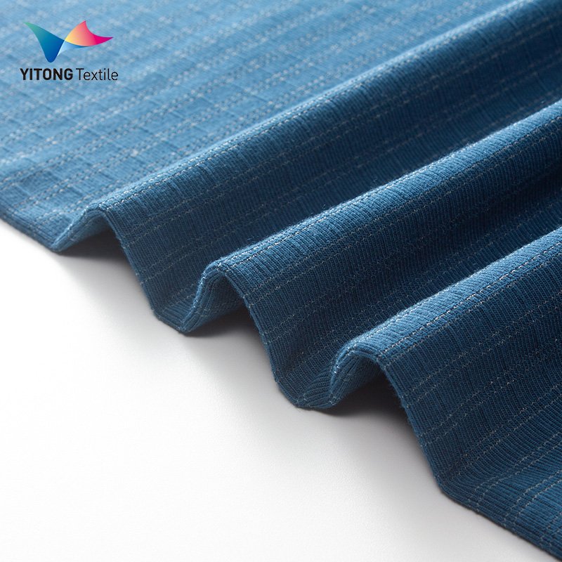 High Quality 190 gsm Bamboo Jersey Fabric 84% Bamboo Fiber 4% Nylon 12% Spandex Fabric for t-shirt