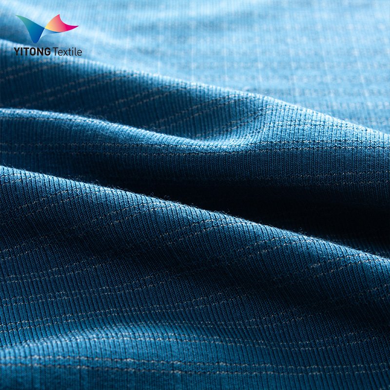 High Quality 190 gsm Bamboo Jersey Fabric 84% Bamboo Fiber 4% Nylon 12% Spandex Fabric for t-shirt