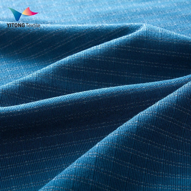 High Quality 190 gsm Bamboo Jersey Fabric 84% Bamboo Fiber 4% Nylon 12% Spandex Fabric for t-shirt
