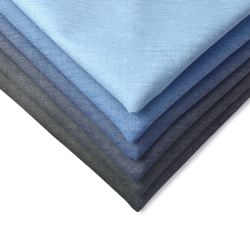 Hot Selling Stretch 95%, cotton 5% spandex strech Plain Weave Yarn Dyed heavy indigo knitted denim jeans fabric for jeans/