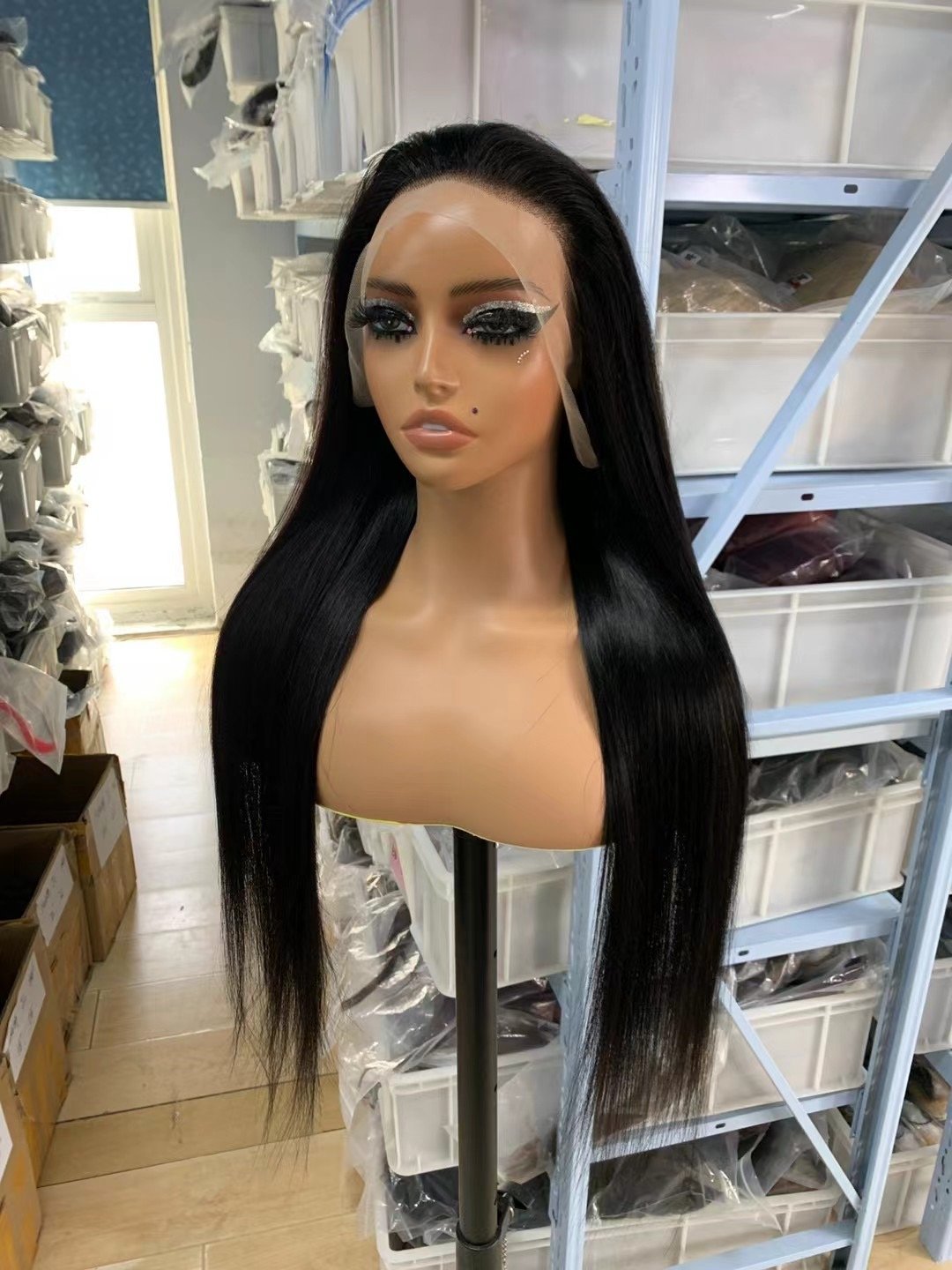 28inch Body wave Lace Front wigs Human Hair Lace Front Brazilian Human Hair Transparent Lace Front Wigs For Black Women