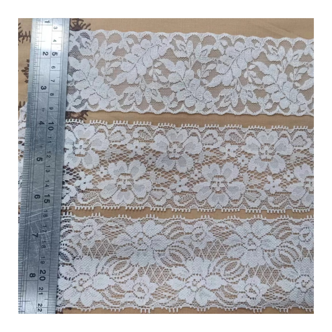 affninty sewing clothing accessories wedding garments supplies material spandex lace stretch lace trim for underwear