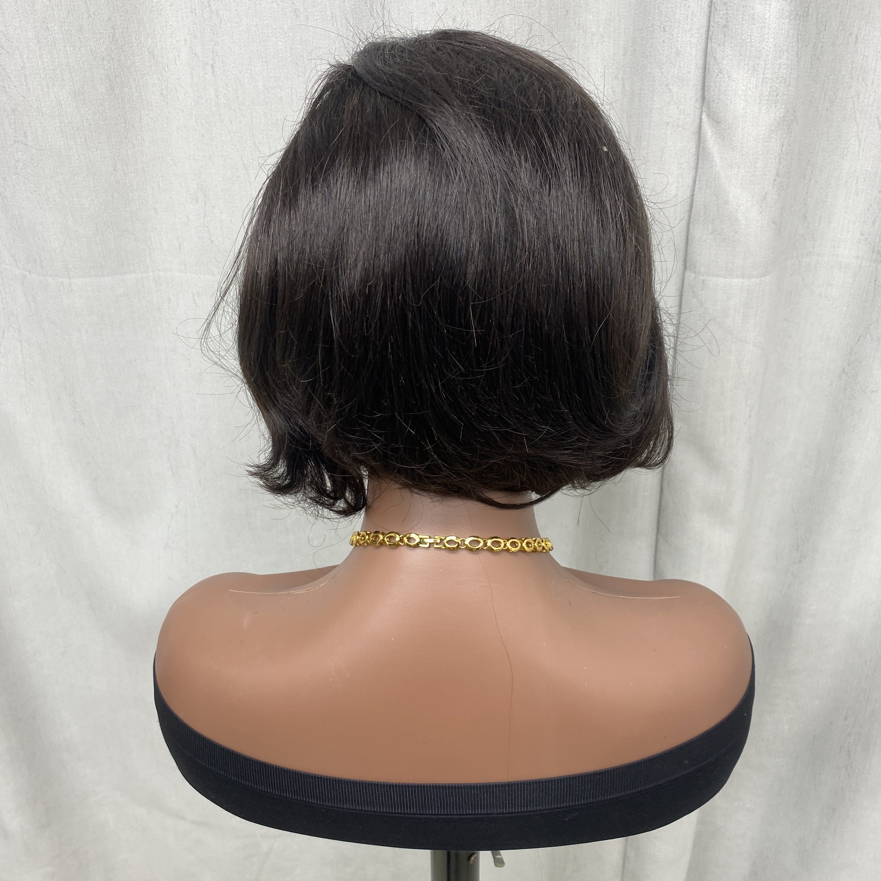Wholesale Indian Virgin Ginger Orange 13x4 Transparent Lace Front Wig Straight Short Pixie Cut Human Hair Wigs For Black Women