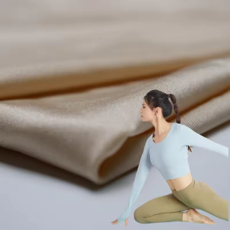 2024 Fashion style Shiny Holographic Reflective Polyester Spandex Fabric for Swimwear