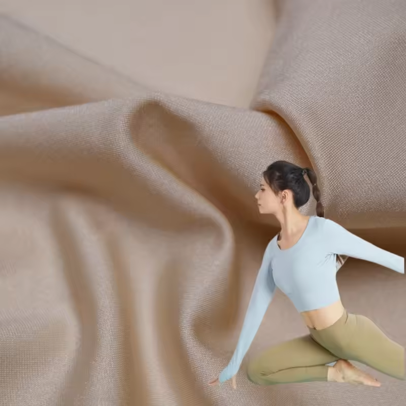 2024 Fashion style Shiny Holographic Reflective Polyester Spandex Fabric for Swimwear