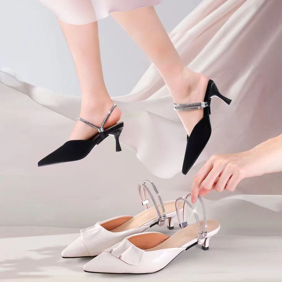 Elastic Shoelaces Women High heels No Tie Shoe laces New Fashion Safety Buckle Lazy Shoelaces High heels accessories