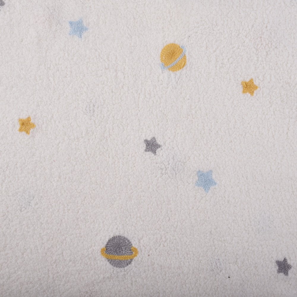 Factory Supply 100% Polyester Knitted Breathable Medium Weight Teddy Velvet Embroidery Fabrics