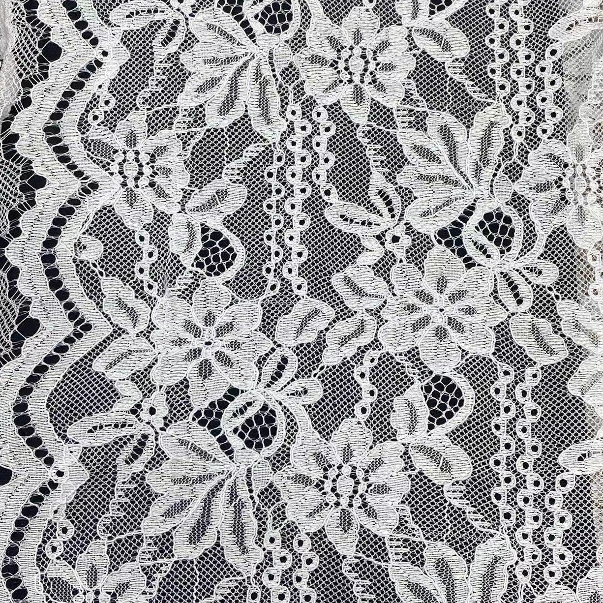 100% polyester lace fabric,Flower lace embroidery fabric,wedding dress lace fabric for women,Soft ,Multi-color custom,wholesale