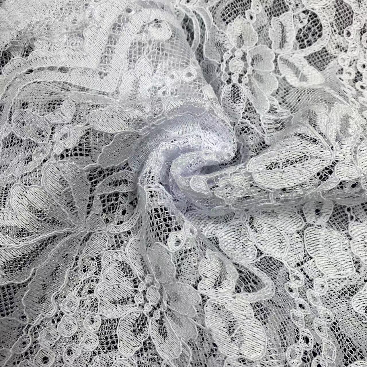 100% polyester lace fabric,Flower lace embroidery fabric,wedding dress lace fabric for women,Soft ,Multi-color custom,wholesale