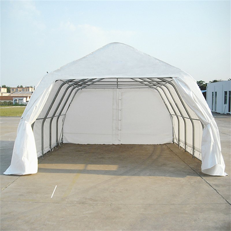 Hot Selling Foldable Portable PVC Coated Snow Temporary Yard Parking Winter PE Tarpaulin Car Shelter