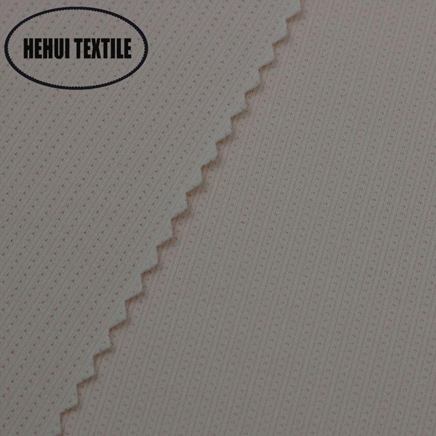 Wholesale Custom Nylon60% Spandex40% Jacquard Fabric High Spandex Content Rib Style for Sports Yoga Clothing Personalized Fabric