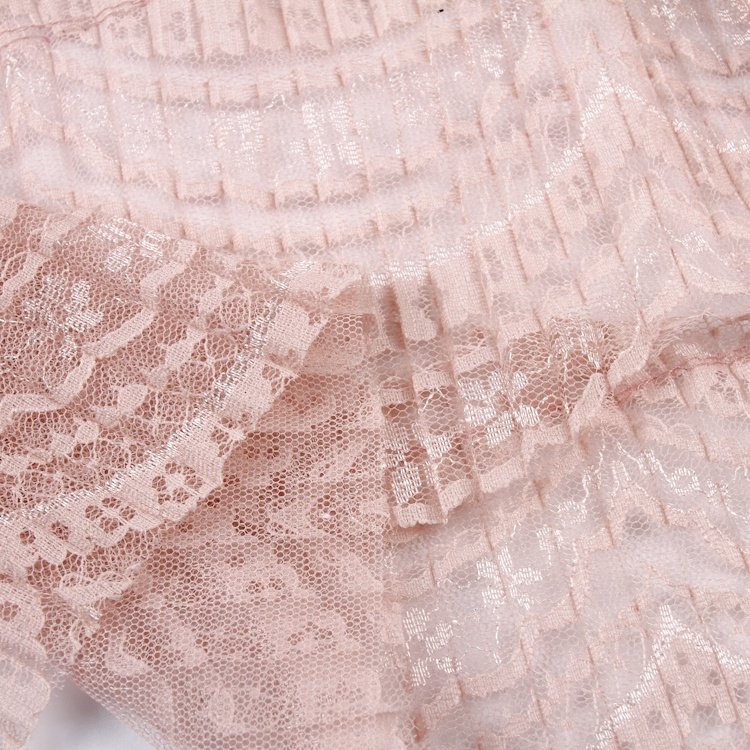 2022 Best Lace Fabric 3d Flowers Applique Embroidery Warp Knitted Fabric For Women Clothing