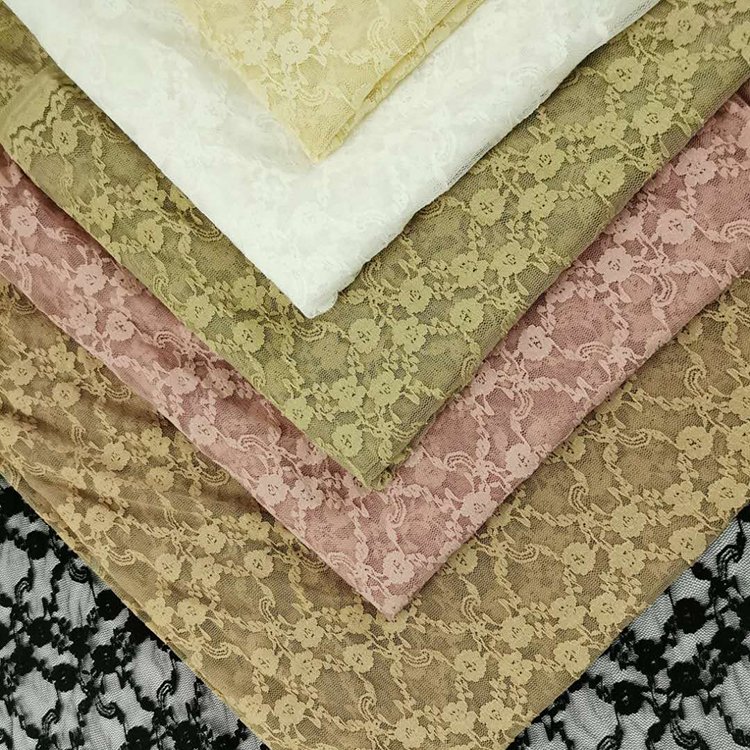 2021 Recommended Product Reasonable Price Durable Luxury Bridal Lace Nylon Heavy Fabric