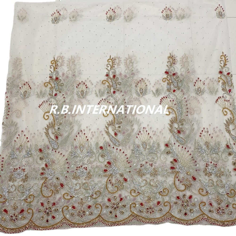 Designer party wedding wear Luxury lace Fabric