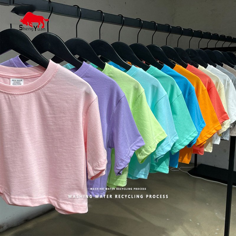 Custom Streetwear Hip Hop Girl Baby Tee Boxy Fit Print Logo Women's Cropped T shirts Raglan Crop Top Contrast Sleeves Tshirt