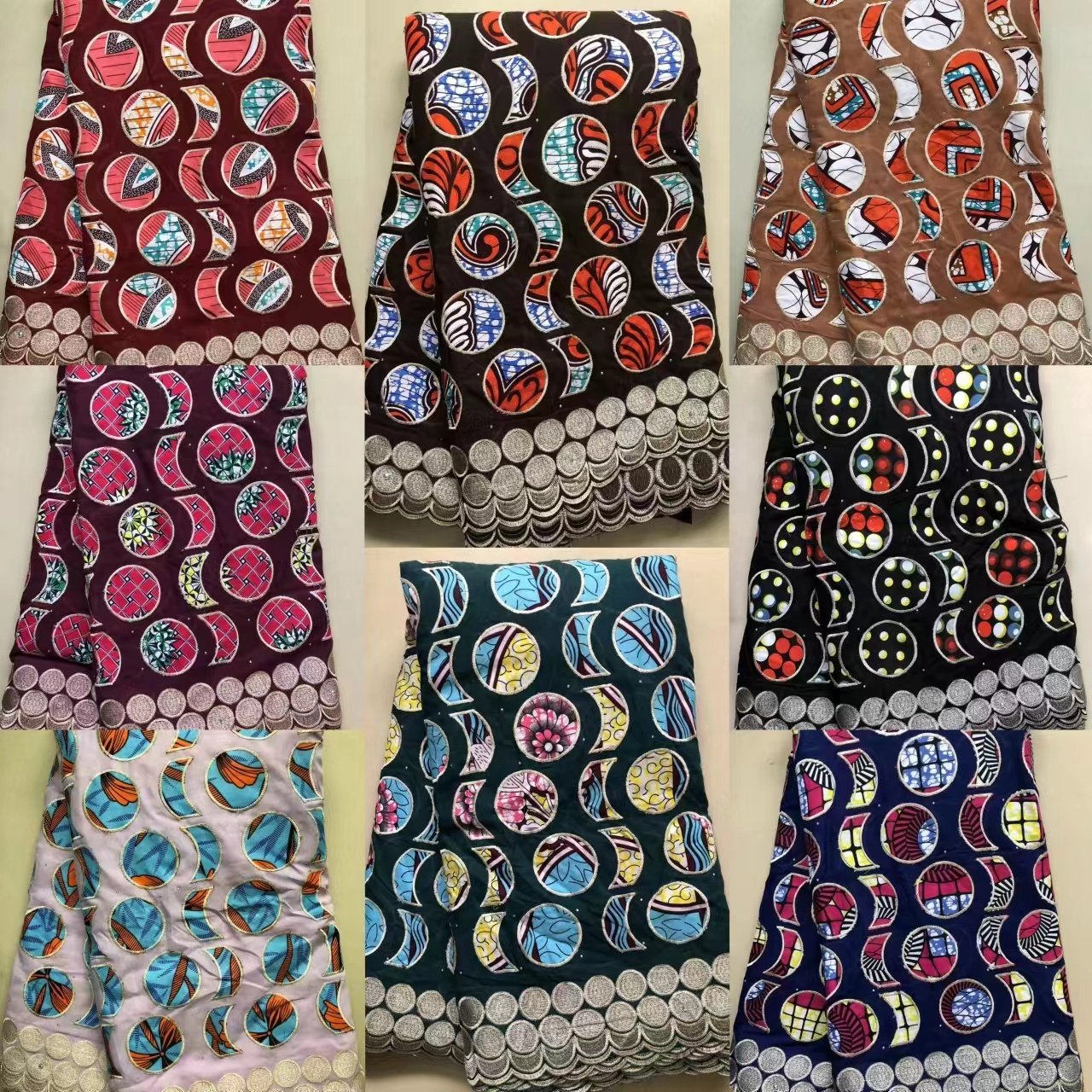 ACI Competitive Price Swiss Voile Lace Fabric Dubai Ankara Wax Lace High Quality Cotton Voile Lace Loincloth Fabrics 5 Yards