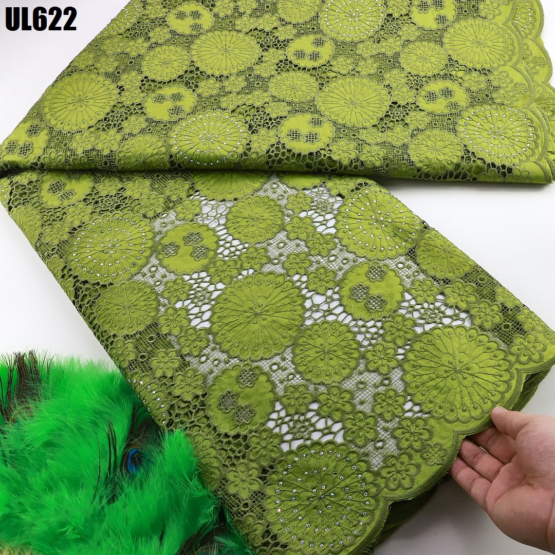 2024 High Quality Low Price Good Price Embroidery fabric with beautiful and colorful patterns