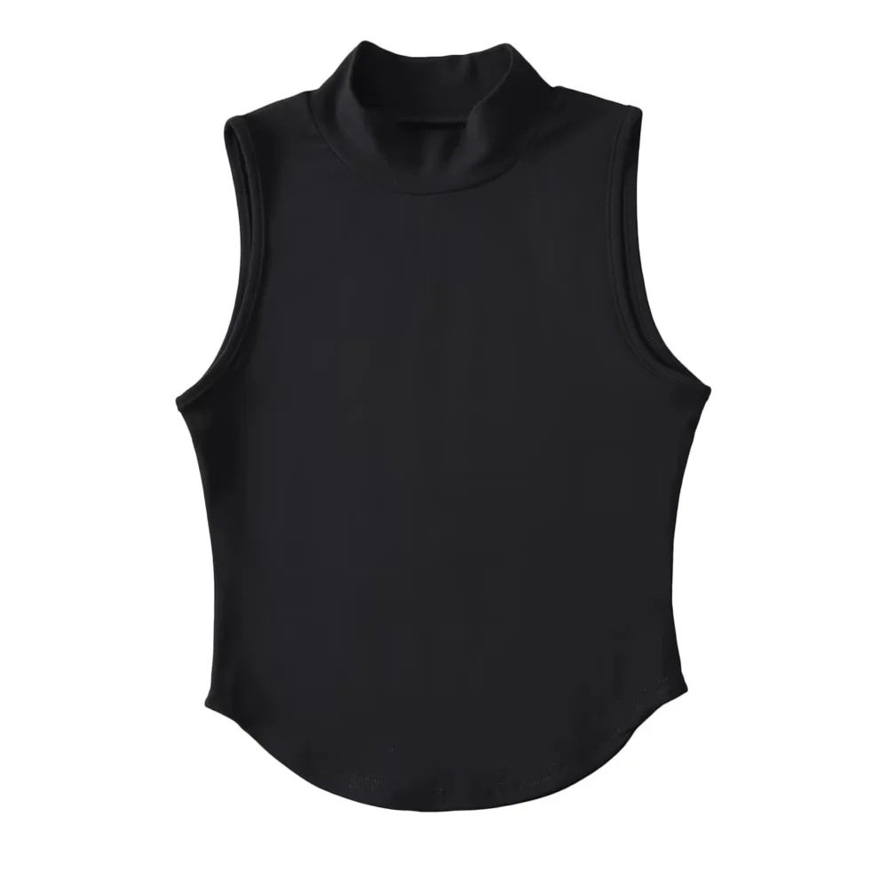 Women Tops Y2K Sexy Crop Tops For Women 2023 Neck Sleeveless Crop Printed Ribbed Tank Top