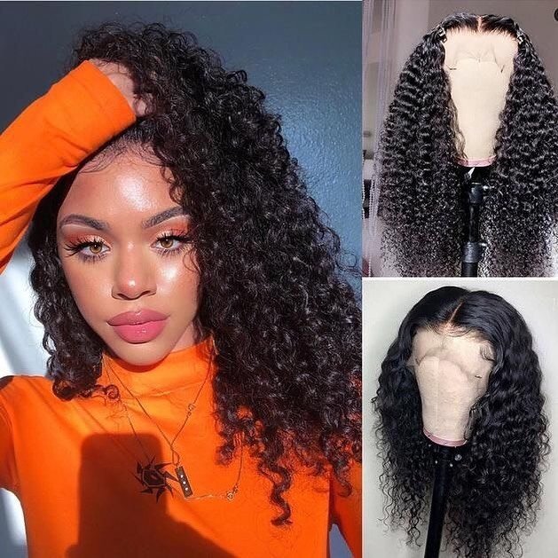 Cheap Pre Plucked HD Wigs Front Wigs Women Full Lace Human Hair Wigs for Black Virgin Remy Lace Small Long Cuticle Aligned Hair