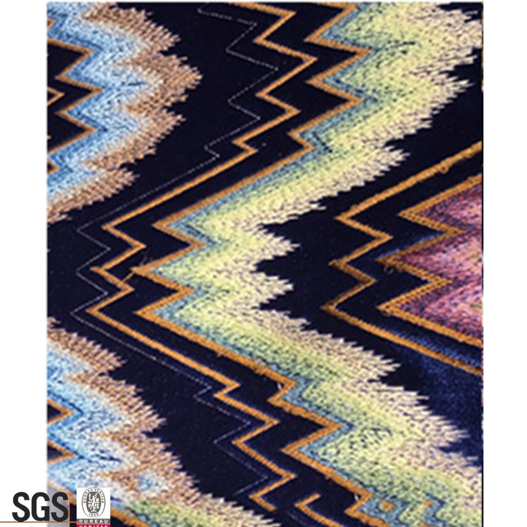 Embroidered Curtain Fabric for Upholstery embroidery fabric
