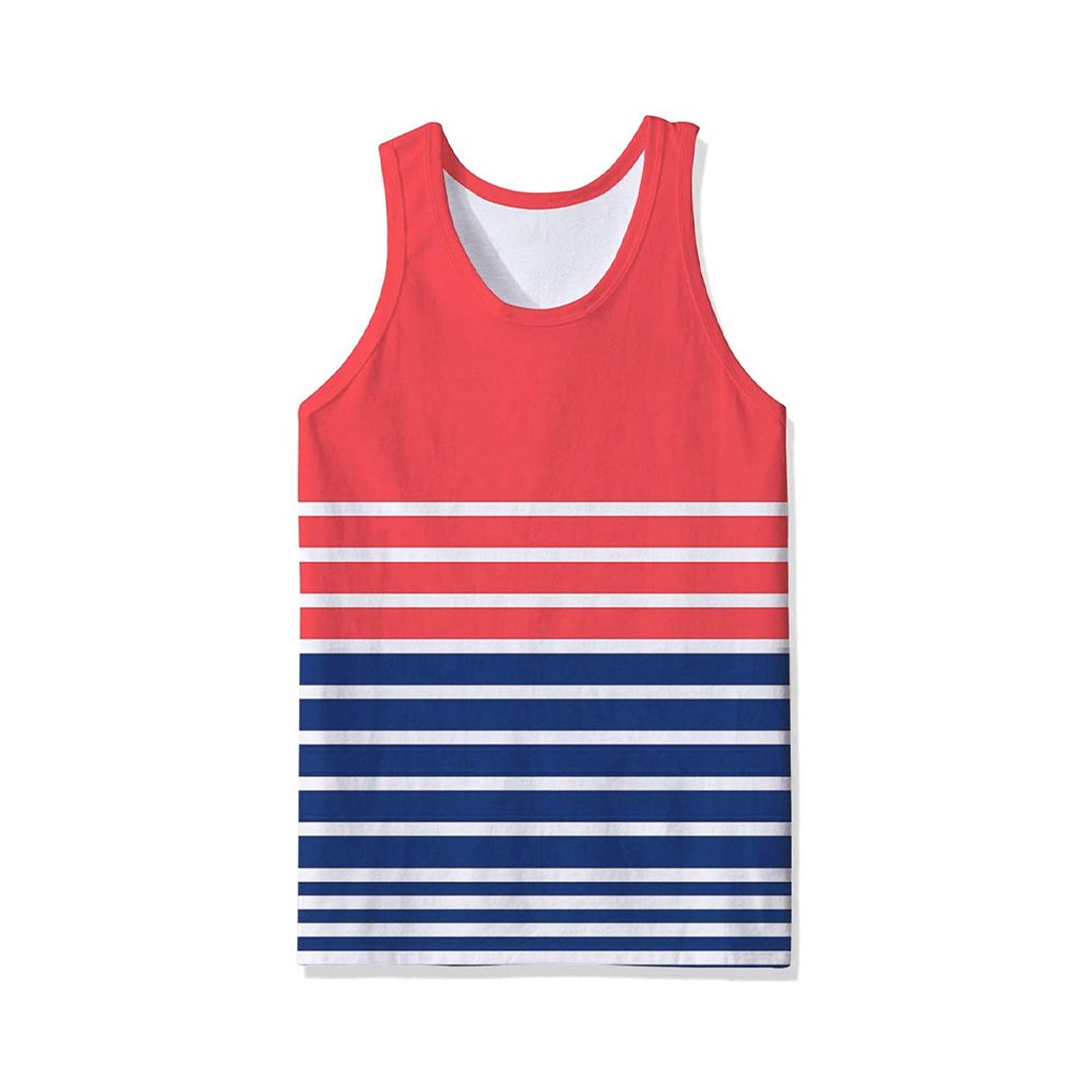 Custom Solid Color Hollow Ribbed Undershirt Sports Fitness Seamless Solid Color Men Tank Tops