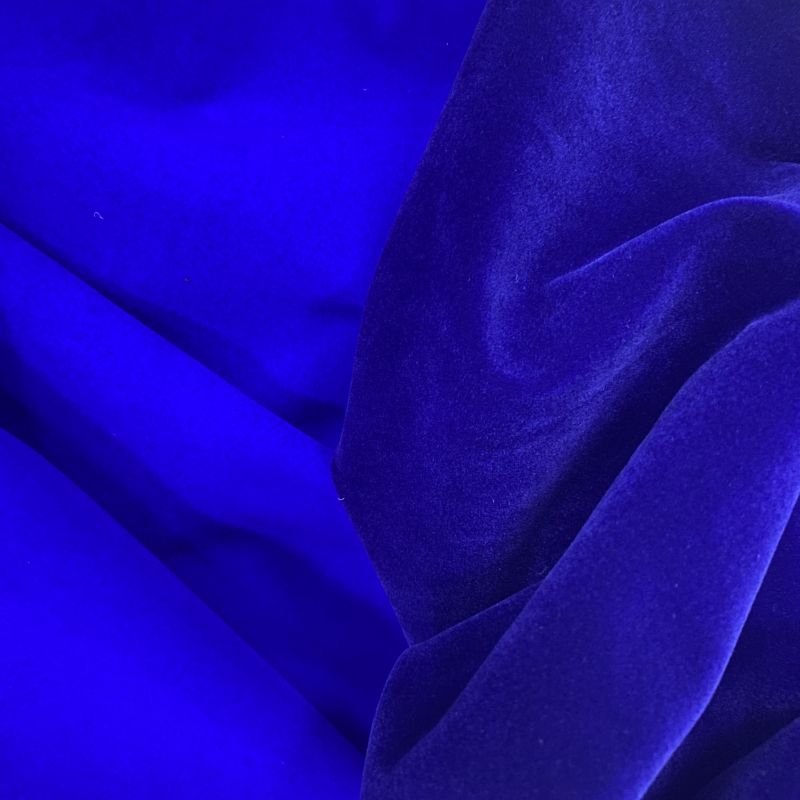 Electrostatic flocking fabric nylon viscose cotton velvet suede knitted warp knitted substrate