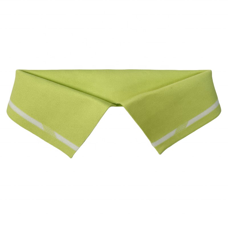 Factory direct diamond grid 2 color jacquard collar Luo asked high color fastness to anti-Pilling
