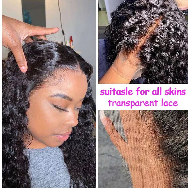 Kinky Curly HD 360 Lace Frontal Wig Vendor Peruvian Human Hair Lace Front Wigs Braided Full Lace Human Hair Wig For Black Women