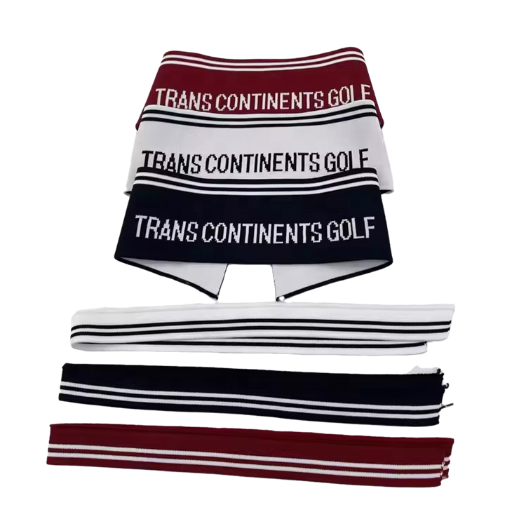 Factory wholesale 95 % polyester 5% spandex jacquard rib Knitted Cuffs Collars