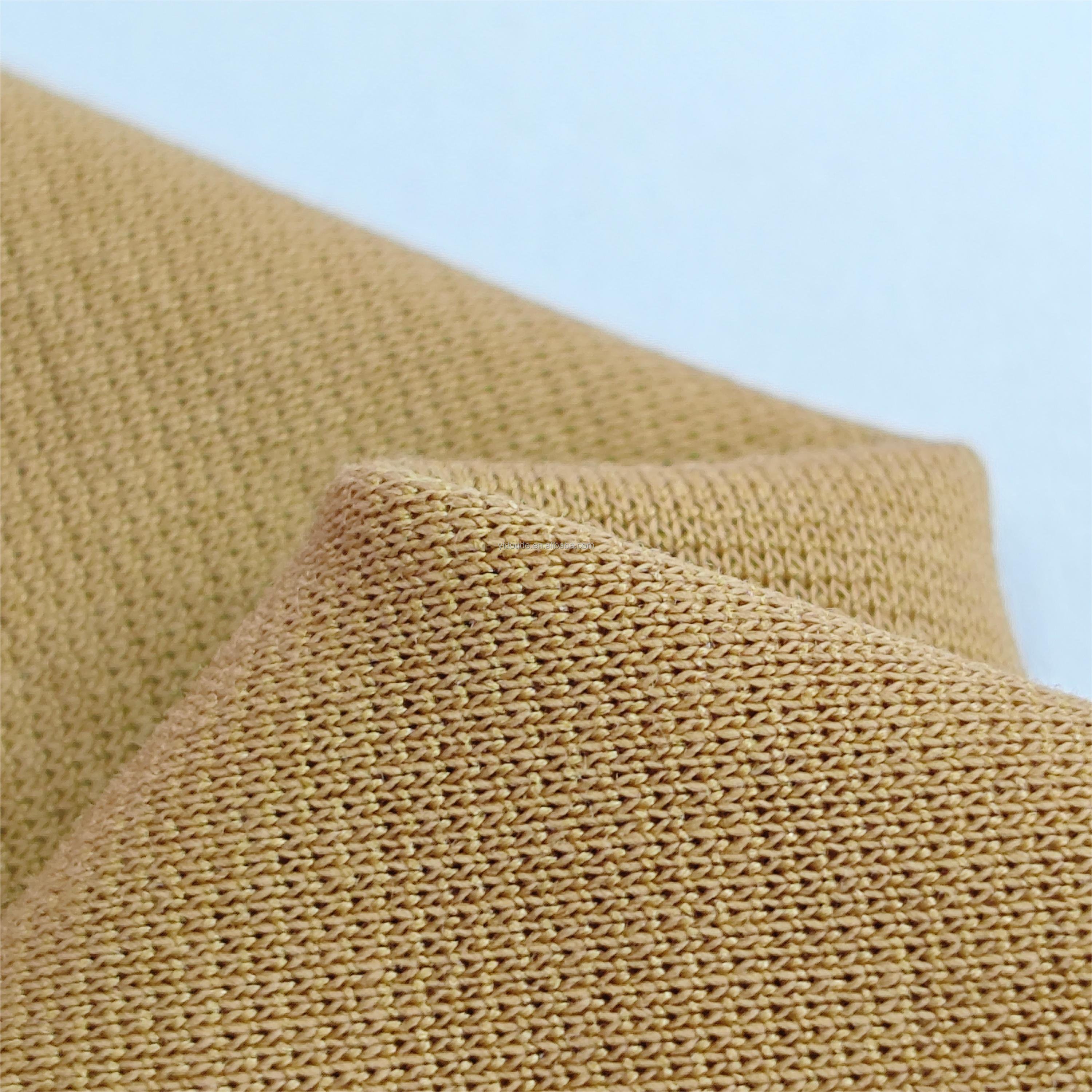 YWH1637# double sided combed cotton baja knitted fabric