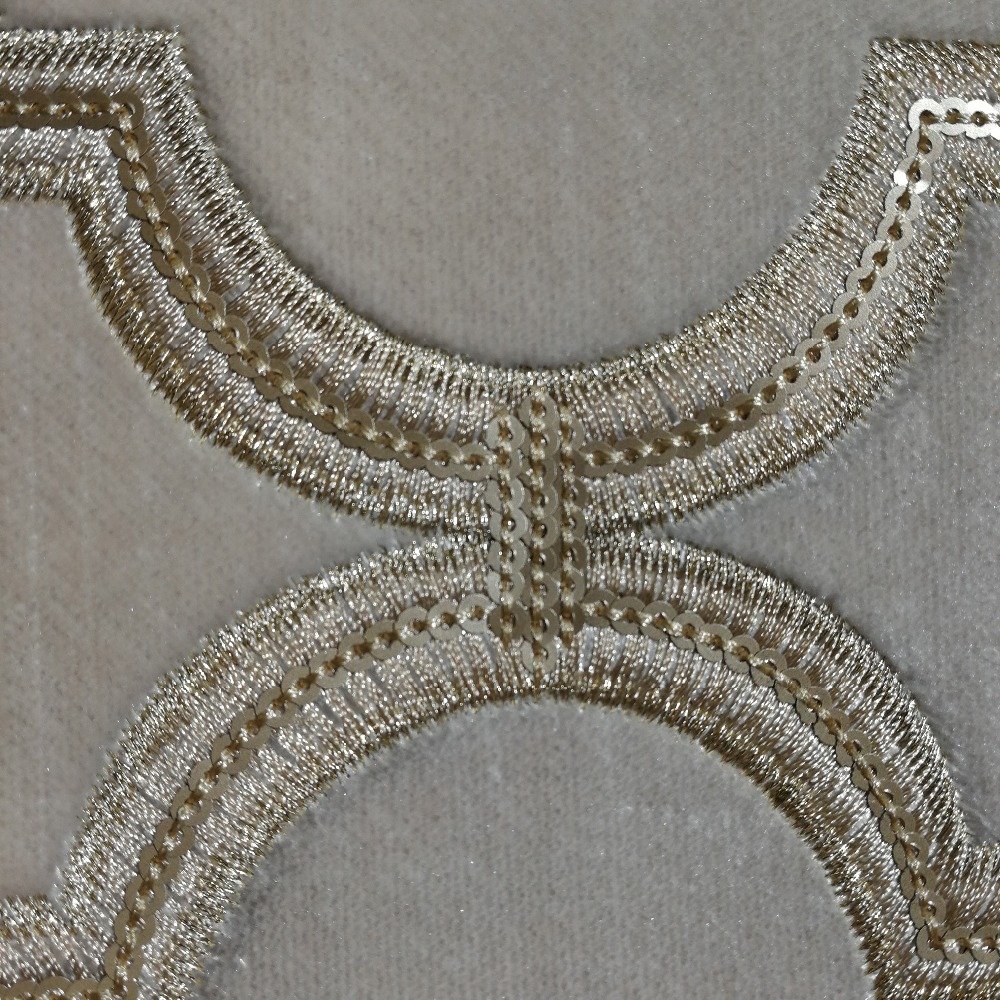 polyester flower embroidery tulle fabric for upholstery