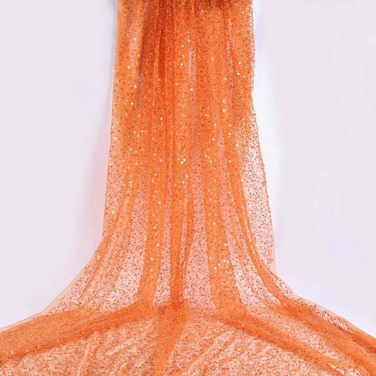 Polyester Embroidered Lace fabrics Wholesale Price Luxury African Lace fabrics For Women