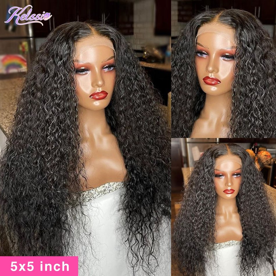 Kelssie Transparent pre plucked hd lace front wigs 13x6,hd full lace human hair wigs,100% virgin human hair hd lace wigs