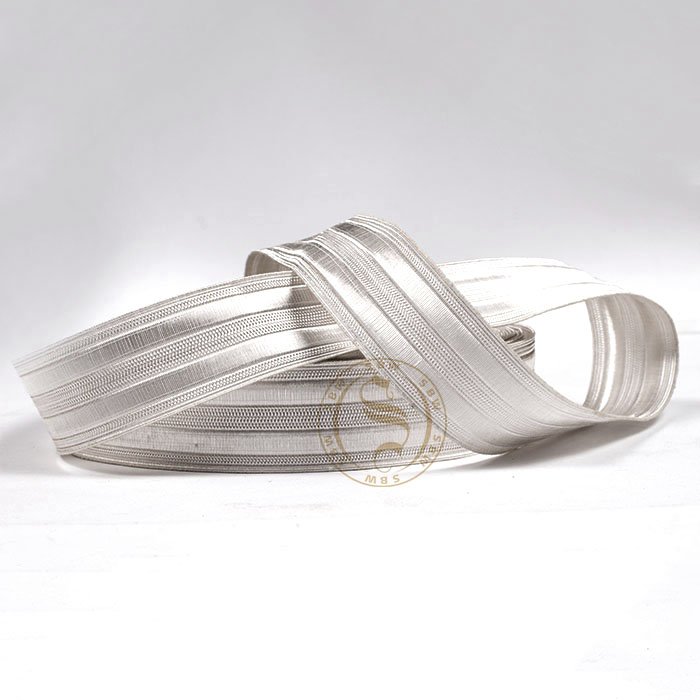 Silver Braid Pilot Galon Ribbon Durable Infantry Uniform Braid Lace Wholesale Pilot Sleeves Braid Laces