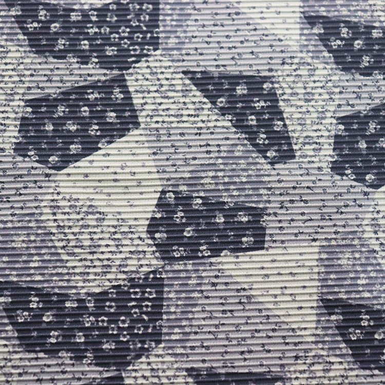 Wholesale high quality nylon printed rib elastic fabric yoga clothes breathable dyed printed Fabric
