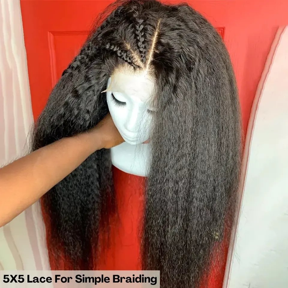 250 density 13x4 full hd lace frontal wig 100% Glueless wholesale pre plucked lace wig deep curly perruqu human hair wig