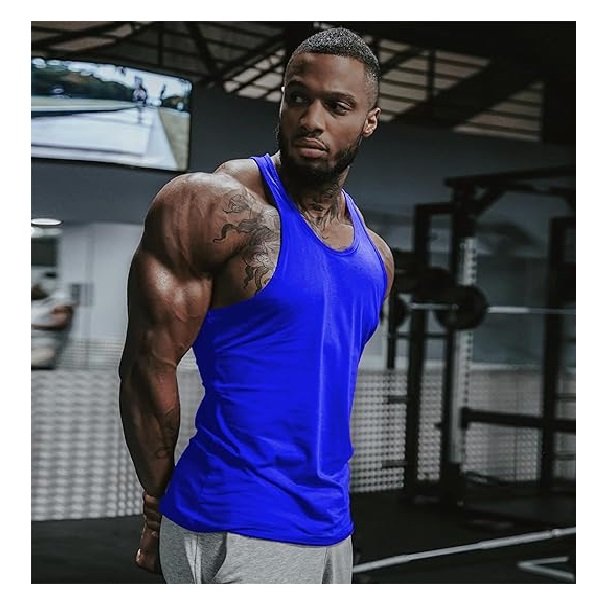 New available top quality solid color 100% cotton single jersey sleeve less round neck men's tank top from Bangladesh best price