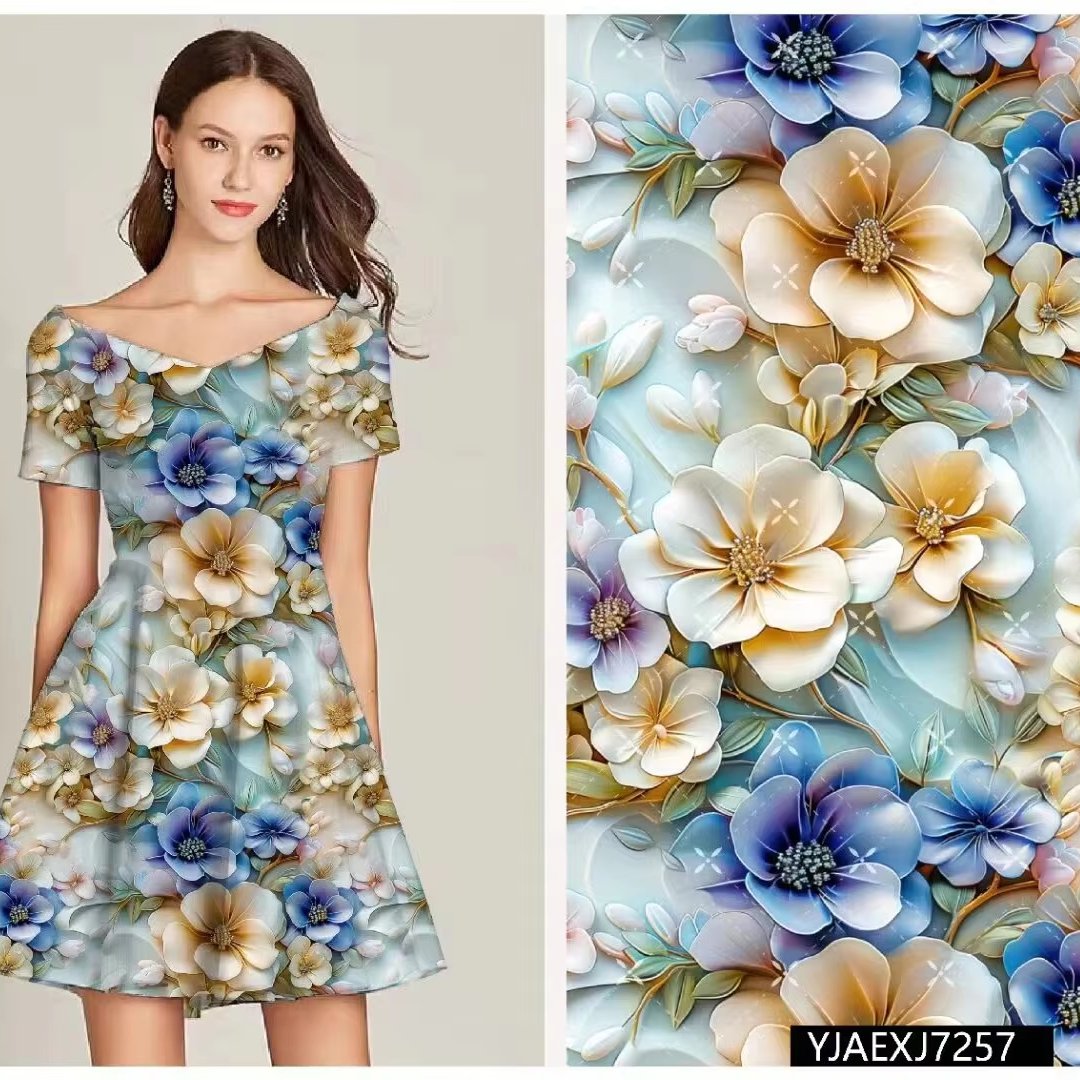 Custom Cloth Material 100% Cotton Fabric for Sale Cotton Print Fabric Wholesale Textile For Clothing Pure Cotton Fabrics