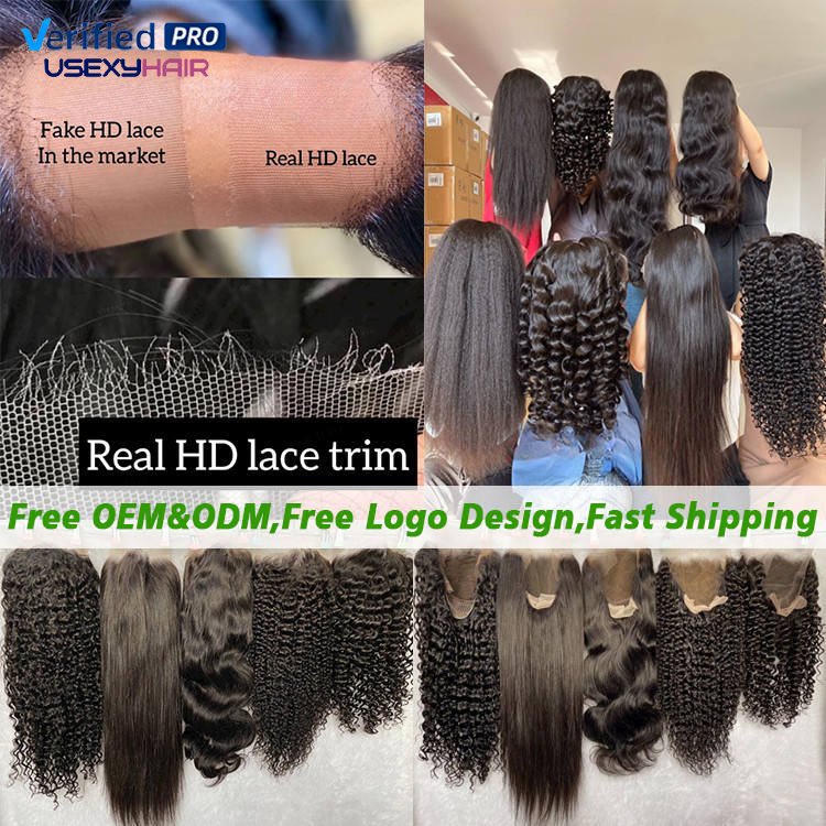 Raw Hair Swiss HD Lace Wigs Human Hair Lace Front Brazilian Virgin Cuticle Aligned Hair Glueless 360 Full HD Lace Frontal Wig